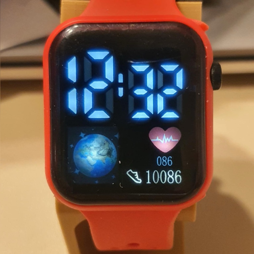 🦋10/$20🦋 Red Touch Led Unisex Kid's Watch